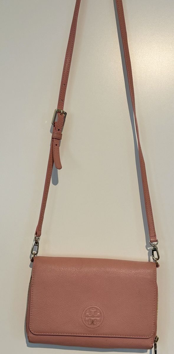 Tory Burch Taschen für Damen: Pink Tory Burch Crossbody Bag Wallet – Gebraucht aus Hurden von rac_wyf8 1