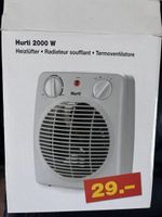 Hurti Heizlüfter 2000W perfekt für kalte Tage