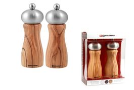 SWISSMAR Salz+Pfeffermühle BELLE Olive 15cm (Ref.42)