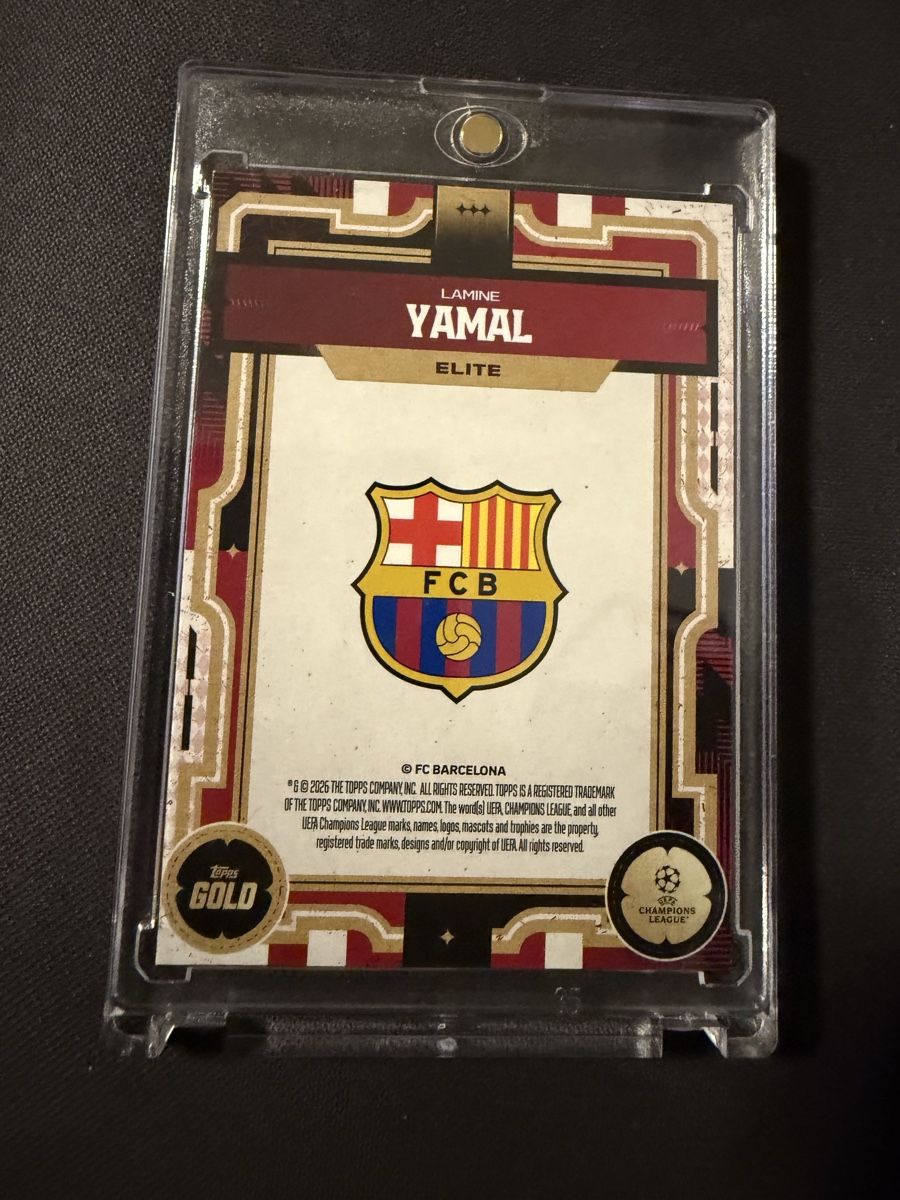 Topps Sammelbilder & Trading cards: Lamine Yamal topps gold – Gebraucht aus S. Antonino von Mc2495 1