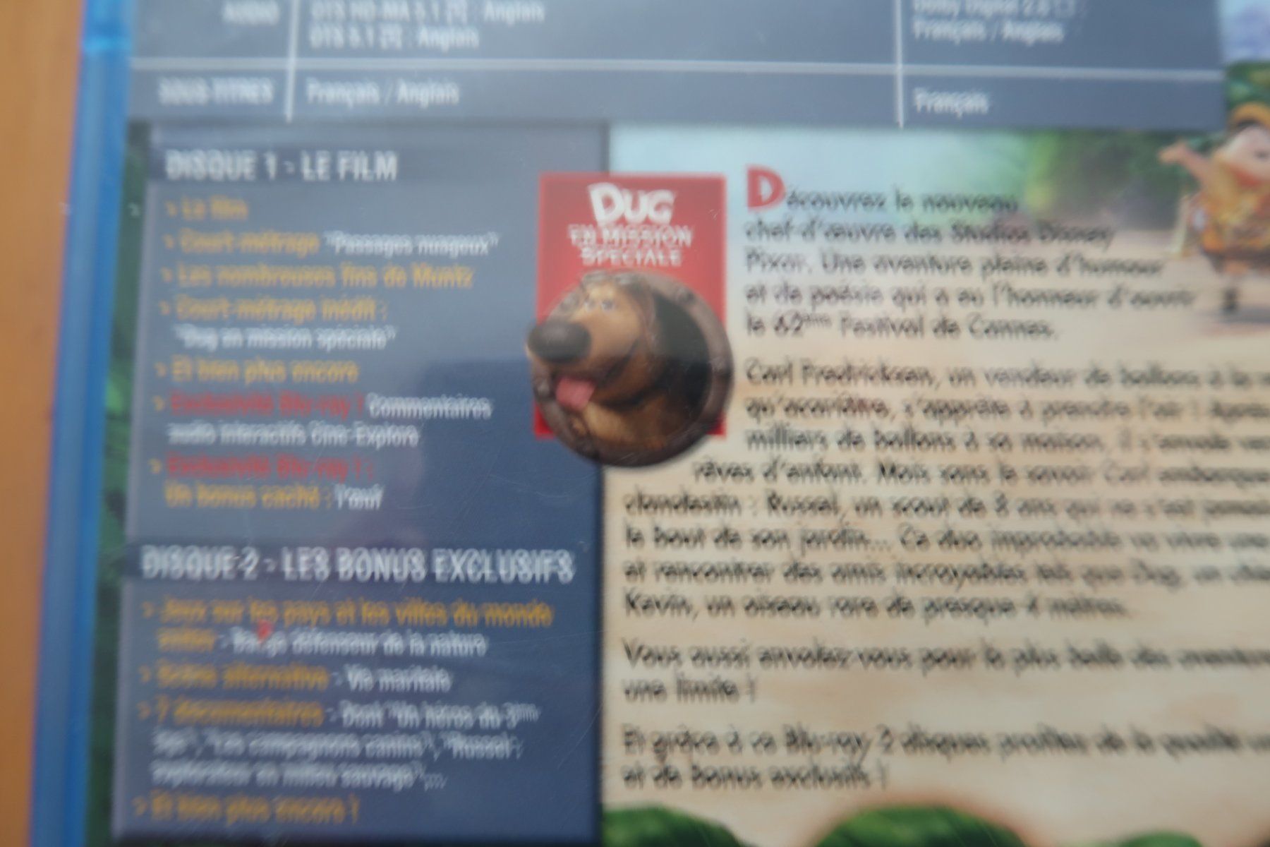 Tutti i DVDs: Blu-ray LÀ-HAUT Français Anglais – Usato da Porrentruy venduto da tupatup 3
