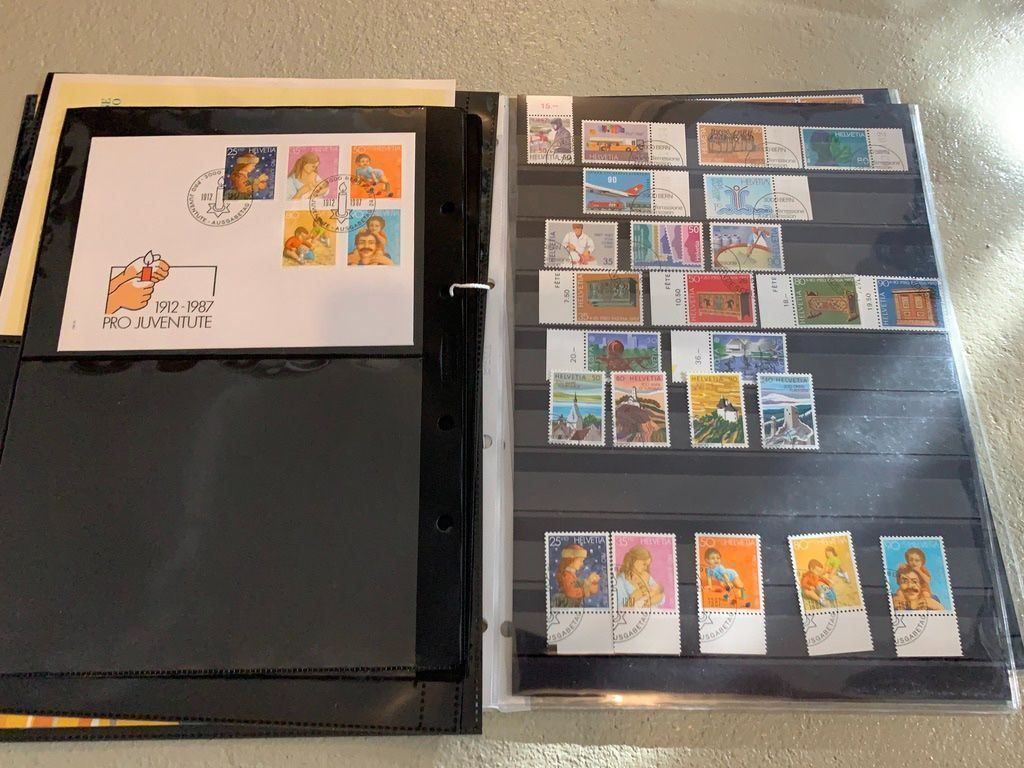 Alle Briefmarken: CH Briefmarkensammlung Auflösung  1987 – Neu (gemäss Beschreibung) aus zeihen von Racer-71 2