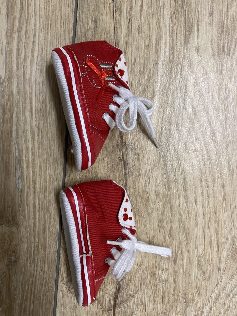 Schuhe für Mädchen: Rote Babyschuhe Größe 17 Orchestra – Gebraucht aus Miécourt von Dinedine9494 2