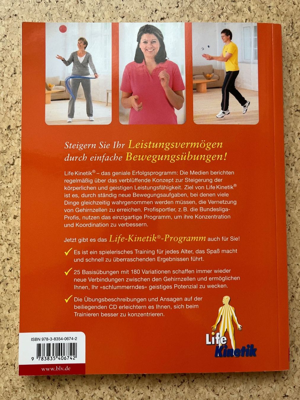 Livres: Buch & CD "LIFE KINETIK - Gehirntraining durch Bewegung" – D'occasion à Grosswangen par Vita500 1