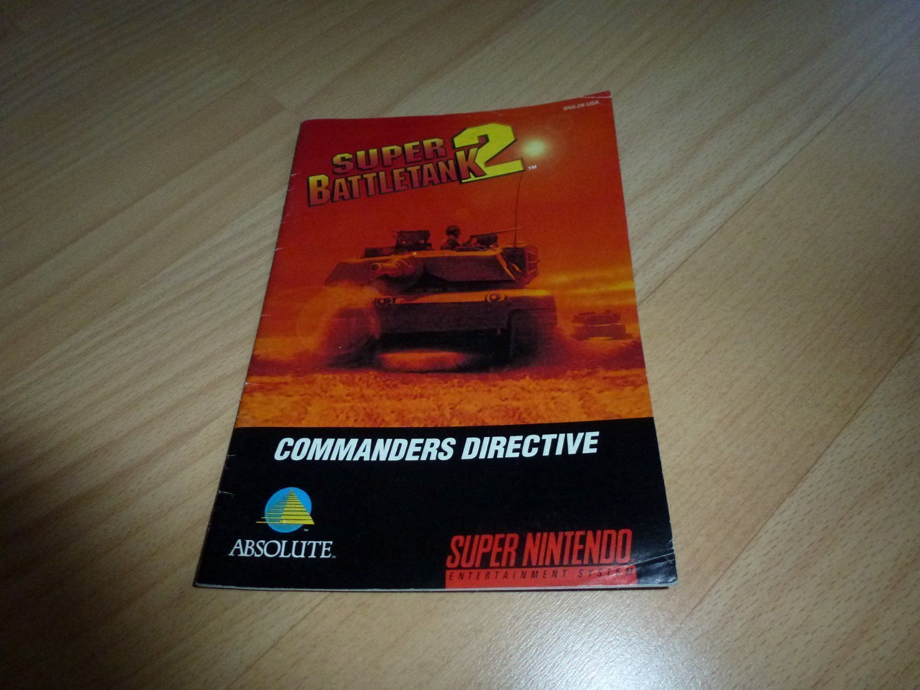 Giochi: Anleitung Super Battletank 2 SNES NTSC – Usato da Olten venduto da Disc-Ausverkauf