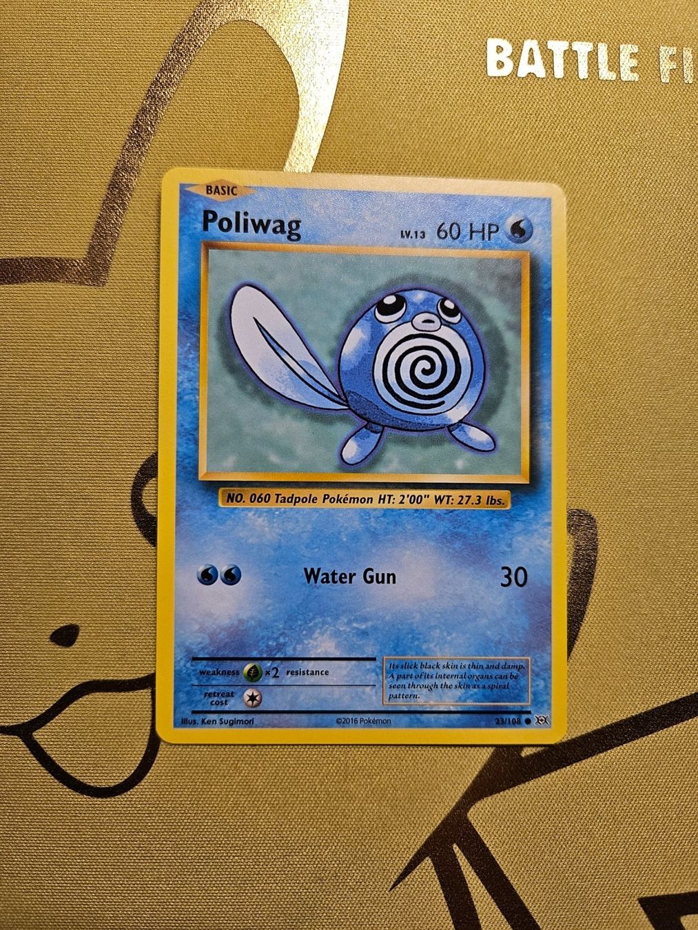 Pokémon Carte collezionabili: Evolutions - Poliwag 23/108 – Usato da Bellinzona venduto da Pokemarco