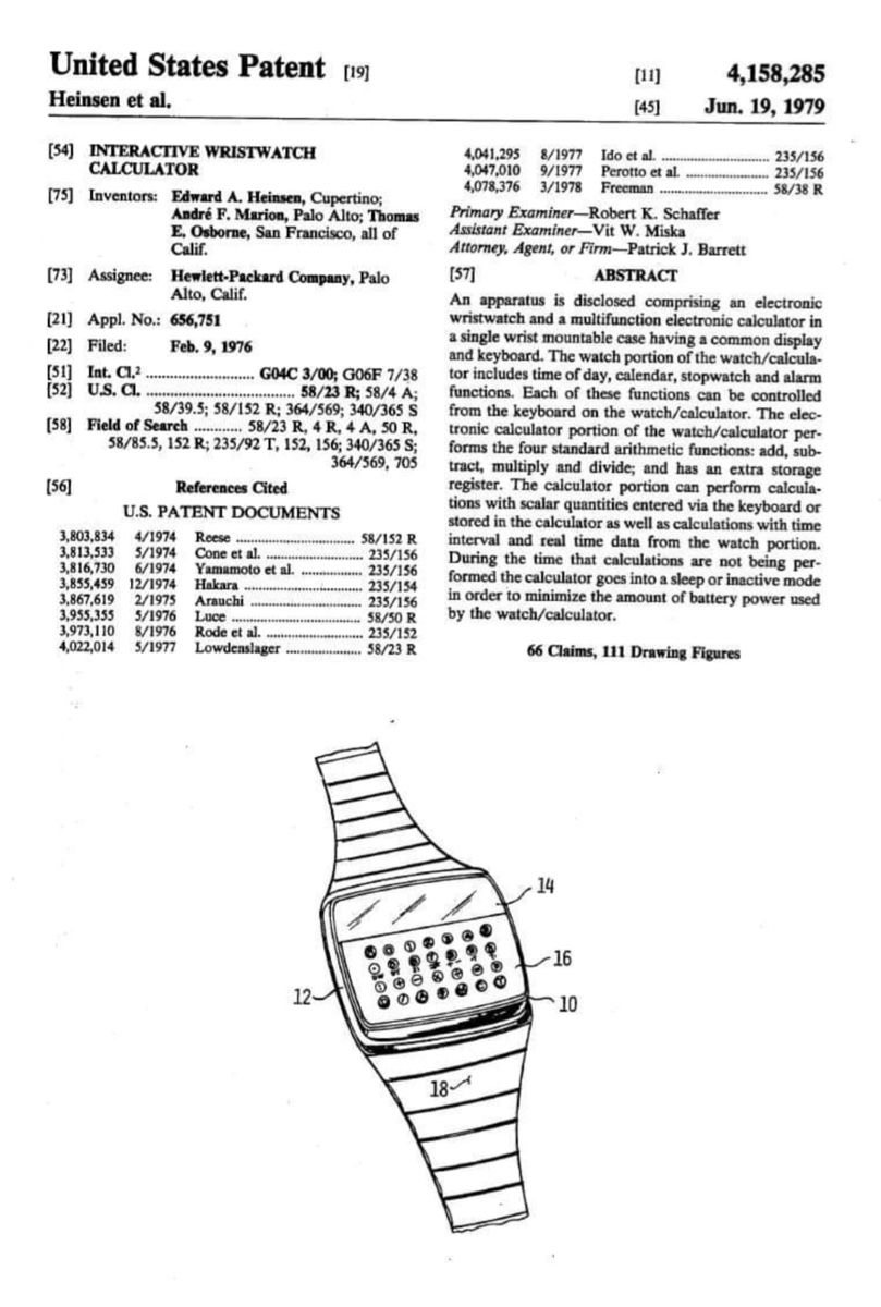Hewlett Packard Uhren: HP-01 Vintage Calculator Watch 1977 – Gebraucht aus Triesen von Trisuna 3