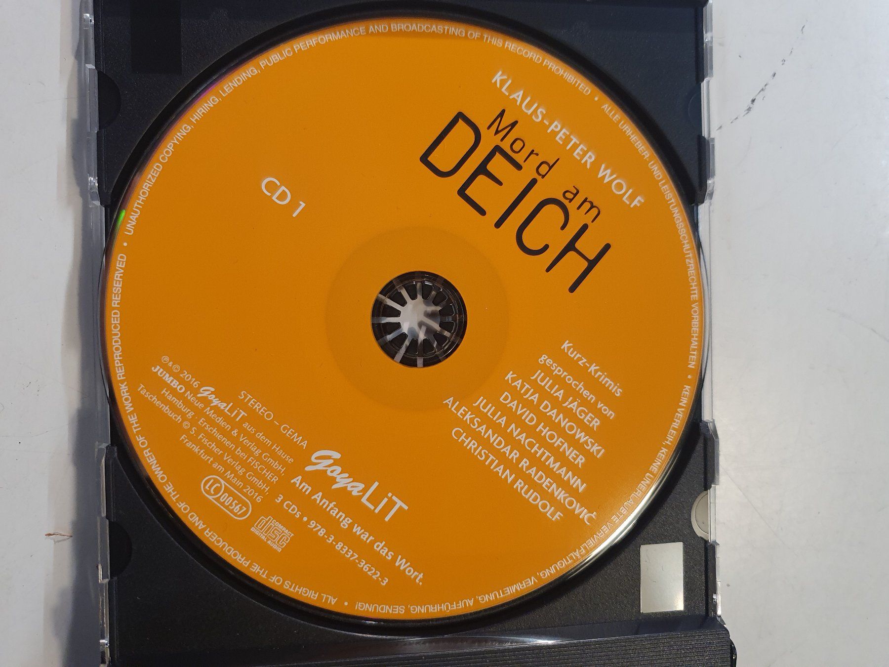Audiolibri: Hörbuch Mord am Deich - Klaus-Peter Wolf – Usato da Zürich venduto da loosebone 2