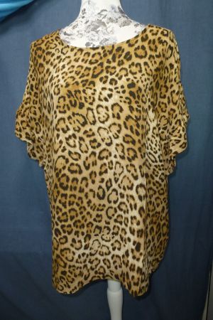 LEO SHIRT VISCOSE GR L NEU UNGETRAGEN LUXZUZ ÄRMEL BEACHTEN