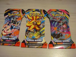 3 X Pokémon Chaos Rising – Booster EN