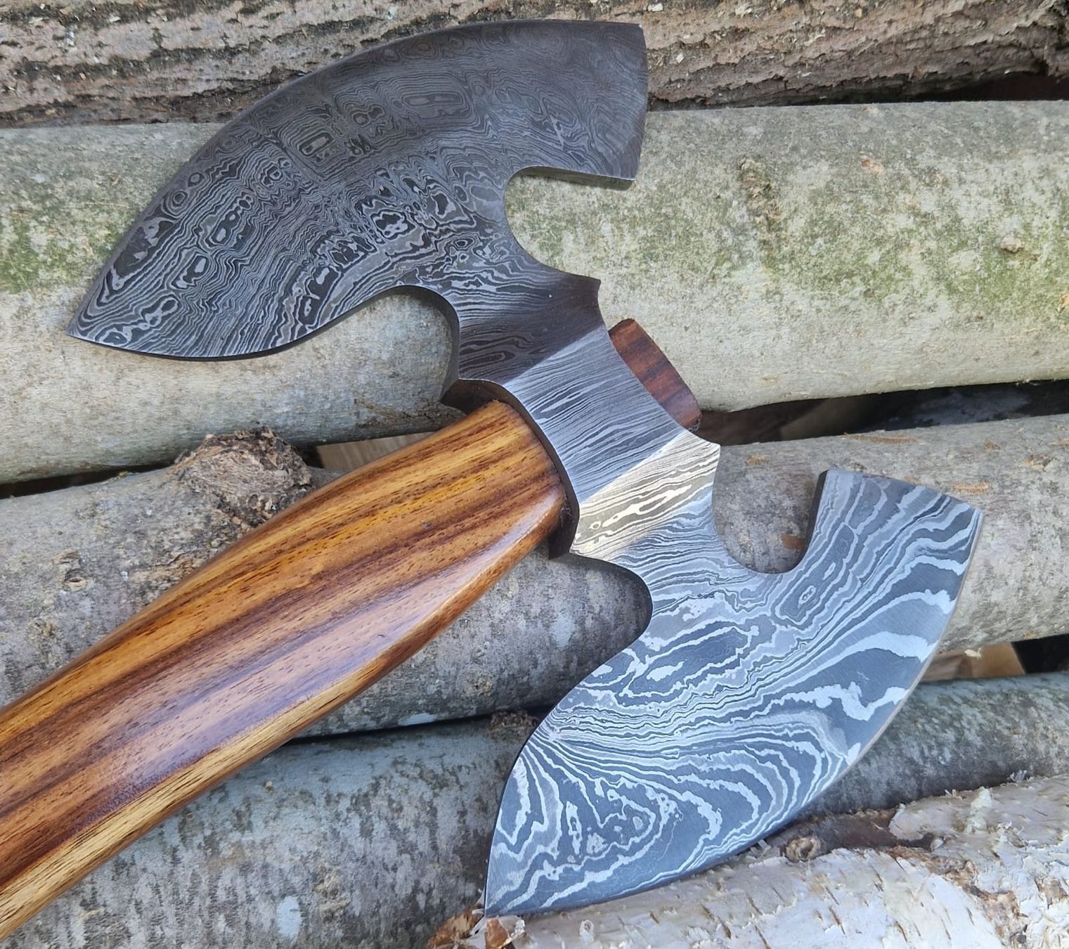 Armi bianche: Doppelaxt Medival – Nuovo e nell'imballaggio originale da Dorf venduto da Messer-Schweiz 1