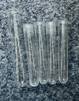 Reagenzgläser Glas Konvolut L 15 cm / 10 cm