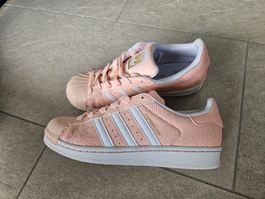 Adidas Superstar, Grösse 37 1/3, lachsfarbig
