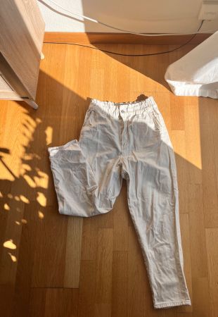 Hosen Stradivarius offwhite Grösse S - wie neu