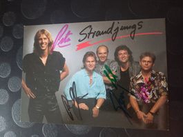 Srandjungs - alte Autogrammkarte - Handsigniert