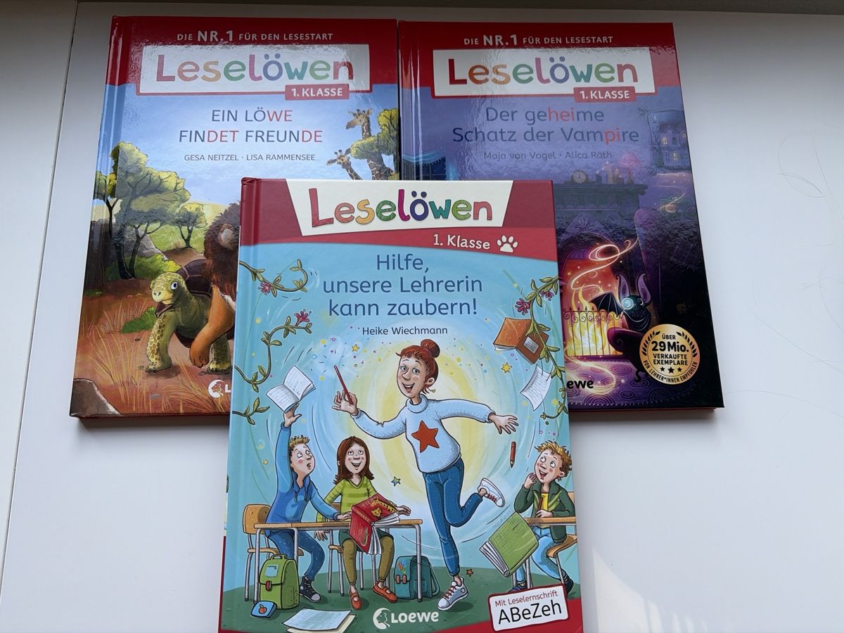 Libri: Leselöwen 1. Klasse: Bücherset – Usato da Laupen ZH venduto da Sina334