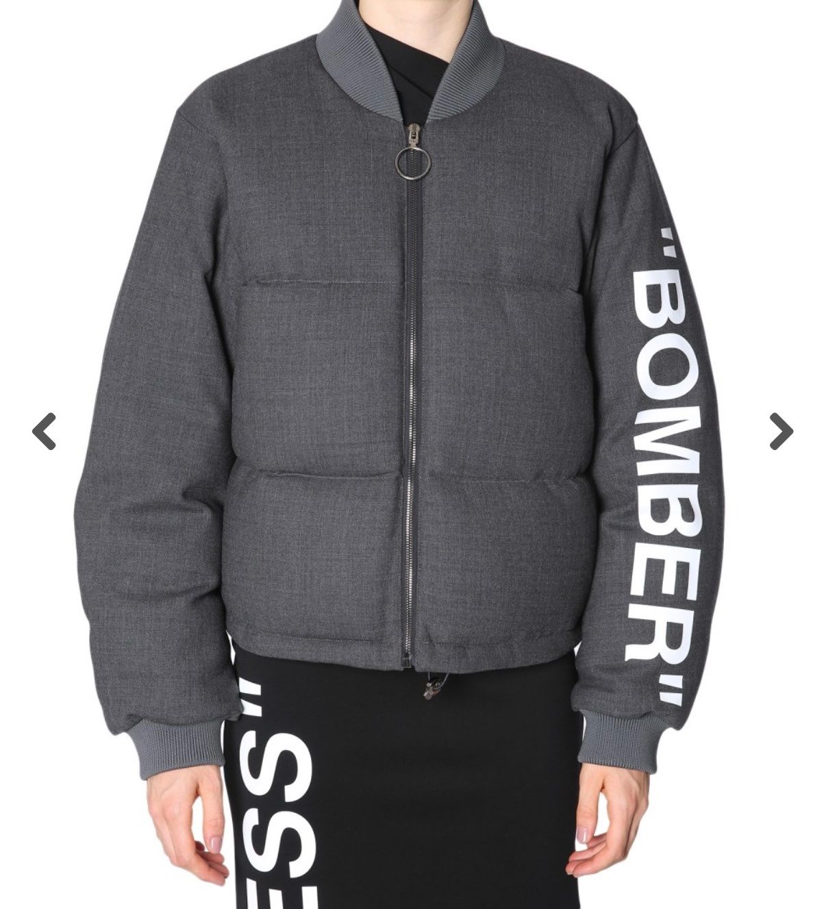 Off-White Vestes: Off-White Oversized Bomber Jacke – D'occasion à Zürich par nik_2qyr 4