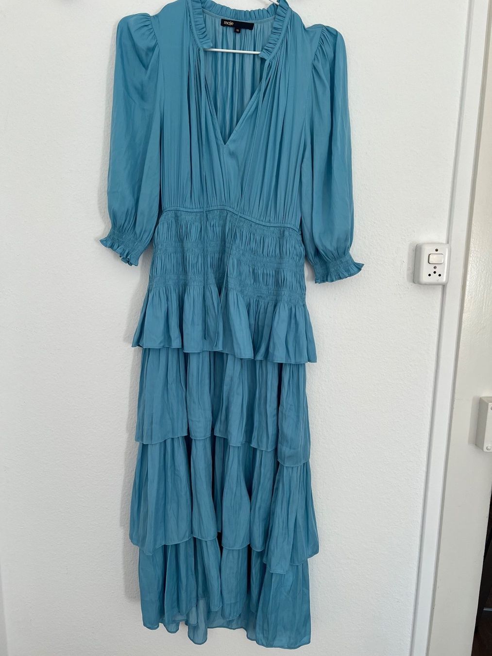 Maje Kleider: Maje, Kleid, Hellblau, Grösse 36 – Gebraucht aus Zürich von lisitsyna