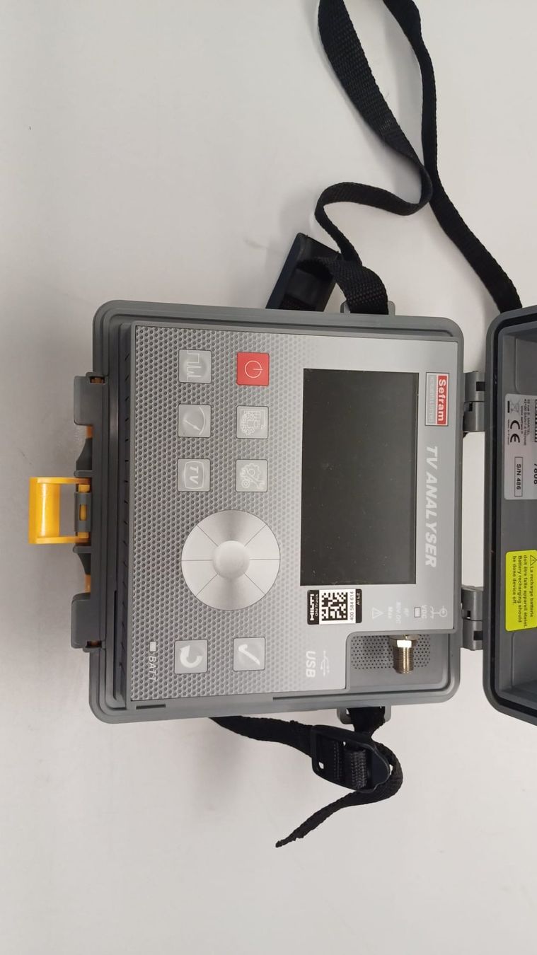Messen: Sefram 7808 DVB-S2 Satellite TV Meter Analyser – Gebraucht aus Sursee von Network_41AG 1
