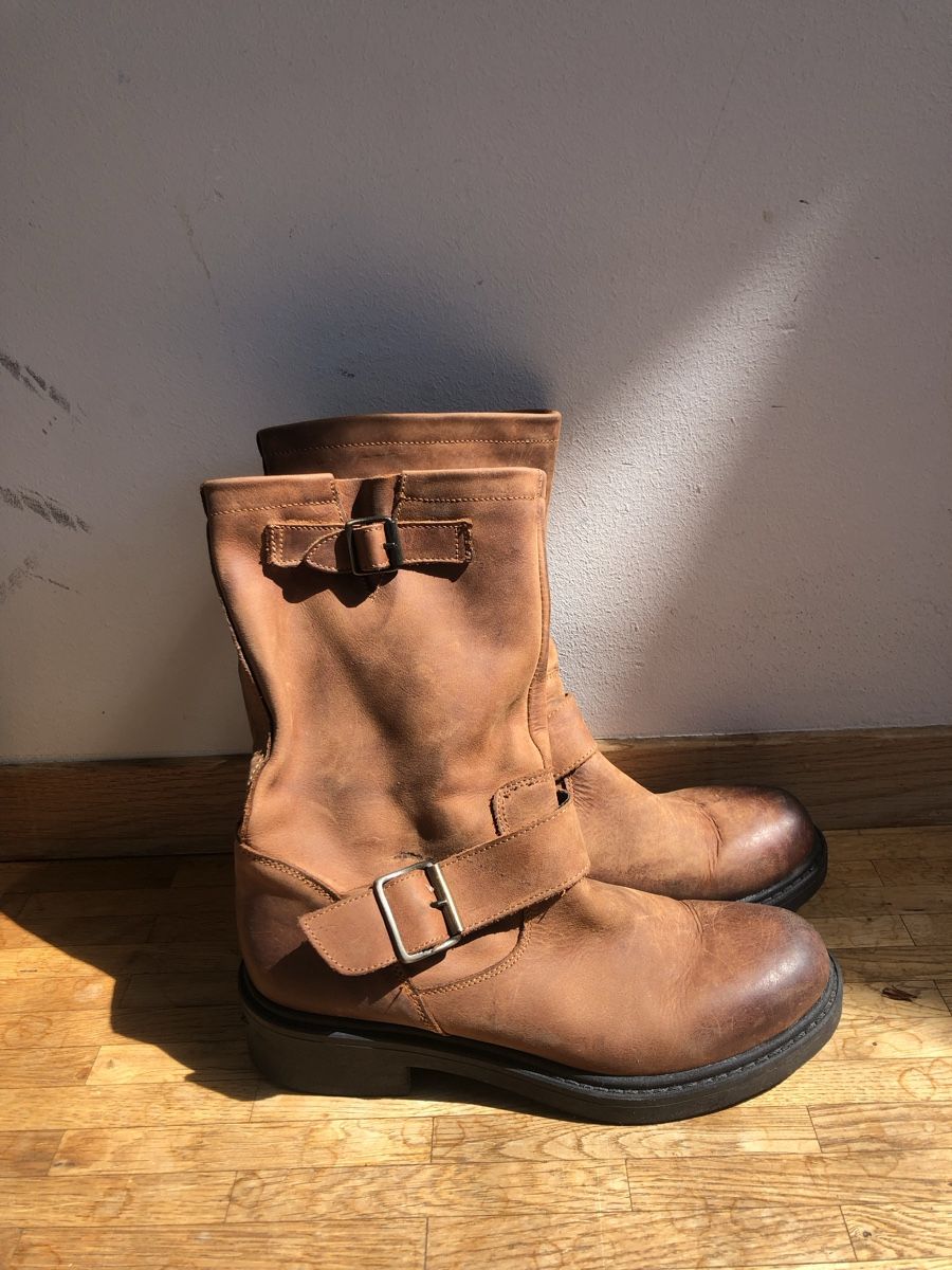 Scarpe da donna: Leather biker boots 39 – Usato da Bourguillon venduto da ele_9gt8