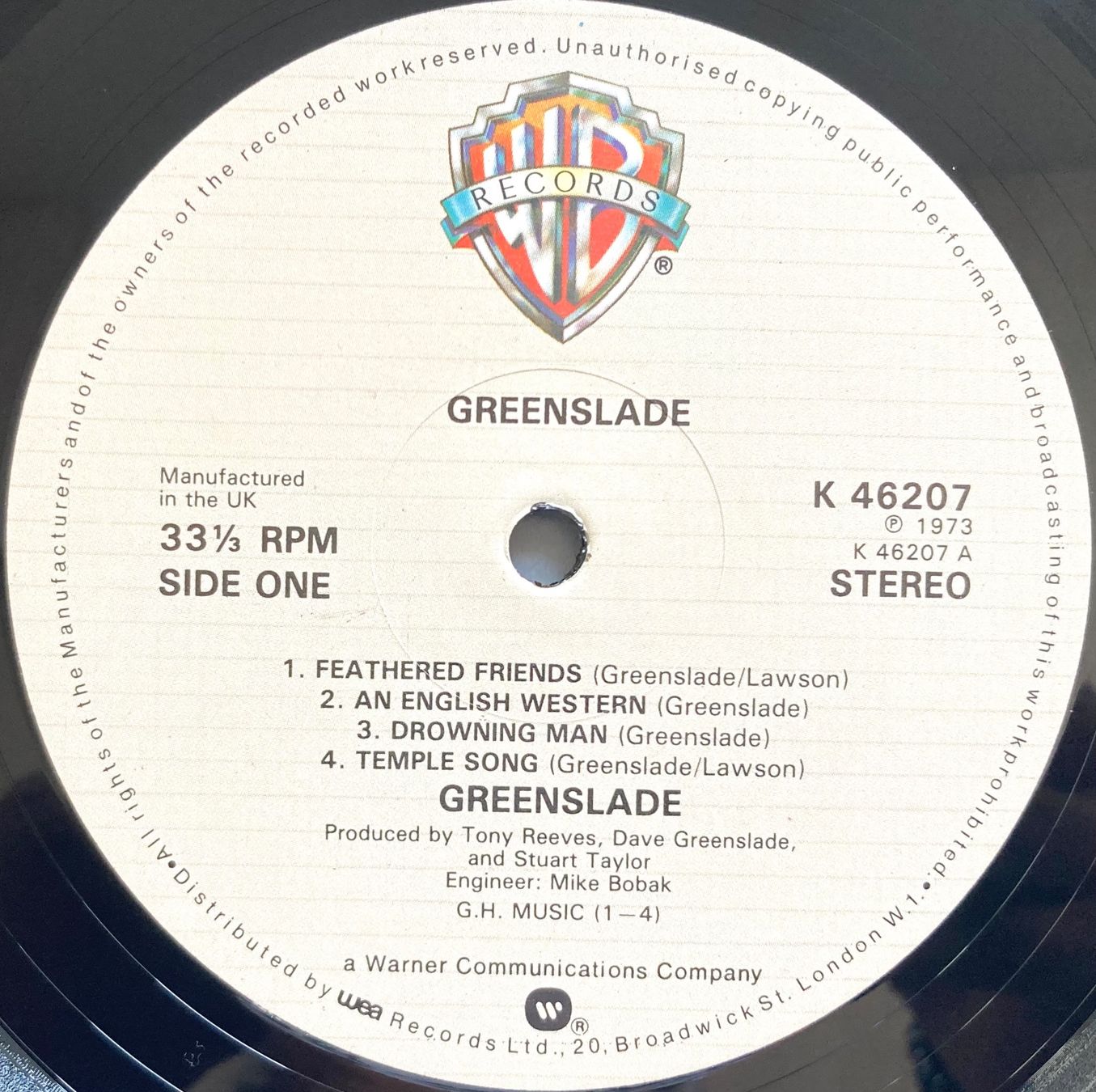 Schallplatten: GREESLADE - GREESLADE – Gebraucht aus Poliez-Pittet von Newtown-Records 2