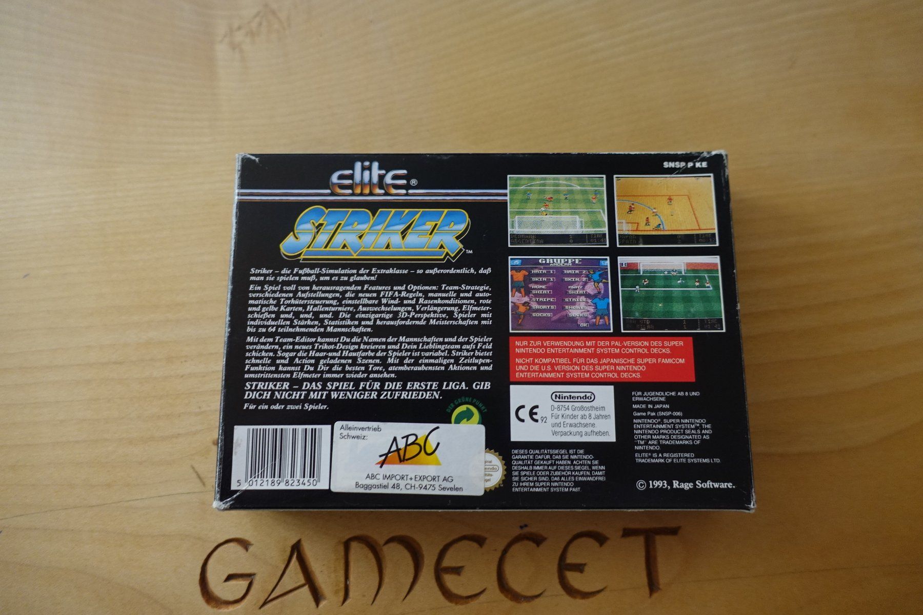 Nintendo Spiele: Striker – Gebraucht aus Steinach von Gamecet 5