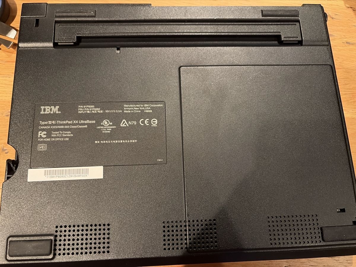 IBM Notebook: PC IBM THINK PAD AVEC BASE – Usato da Echallens venduto da JAR69 3
