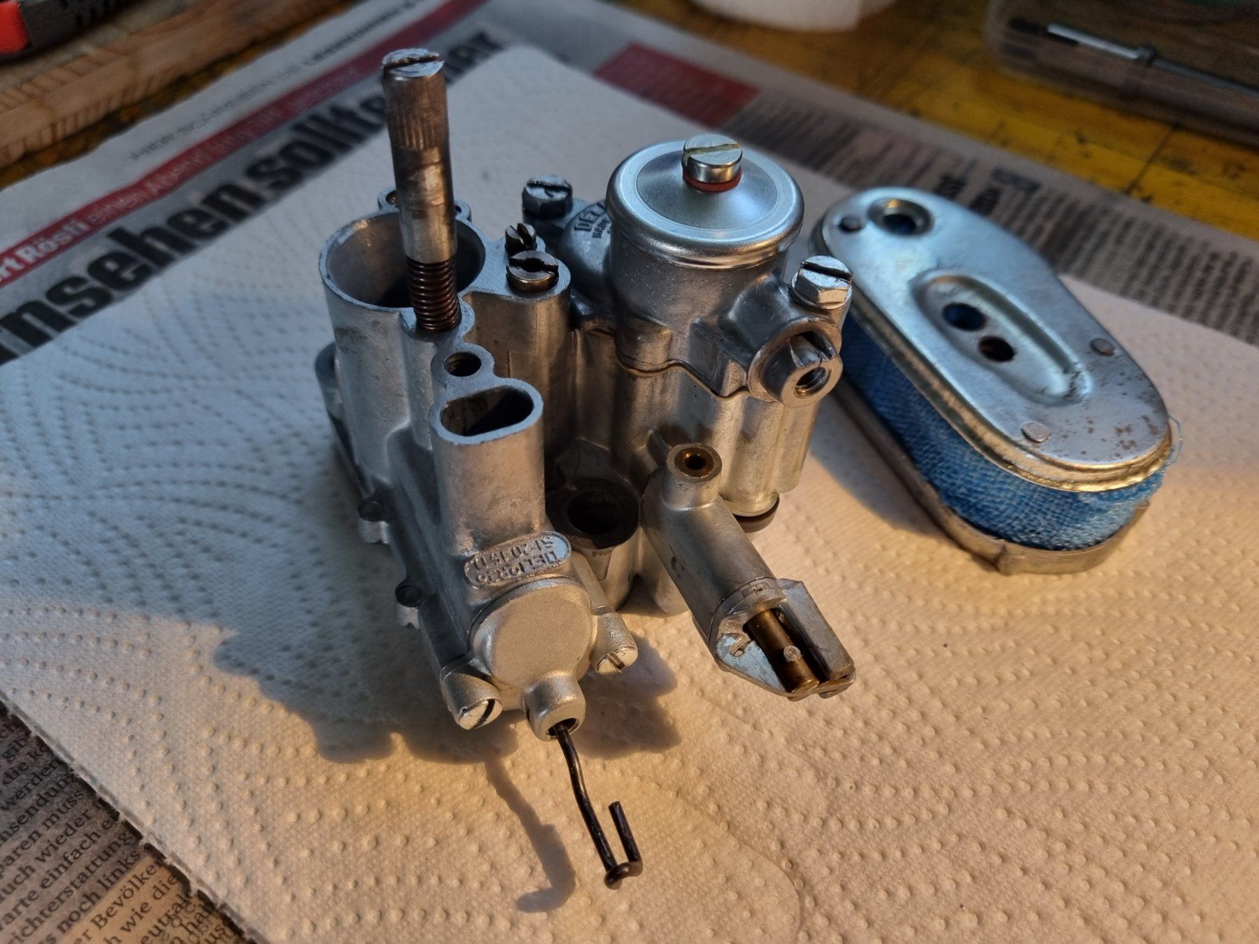 Dell'Orto Tutti pezzi di ricambio per scooter: Vespa Vergaser Dellorto SI 20.15D mit Luftfilter – Usato da Kirchenthurnen venduto da condra580 1