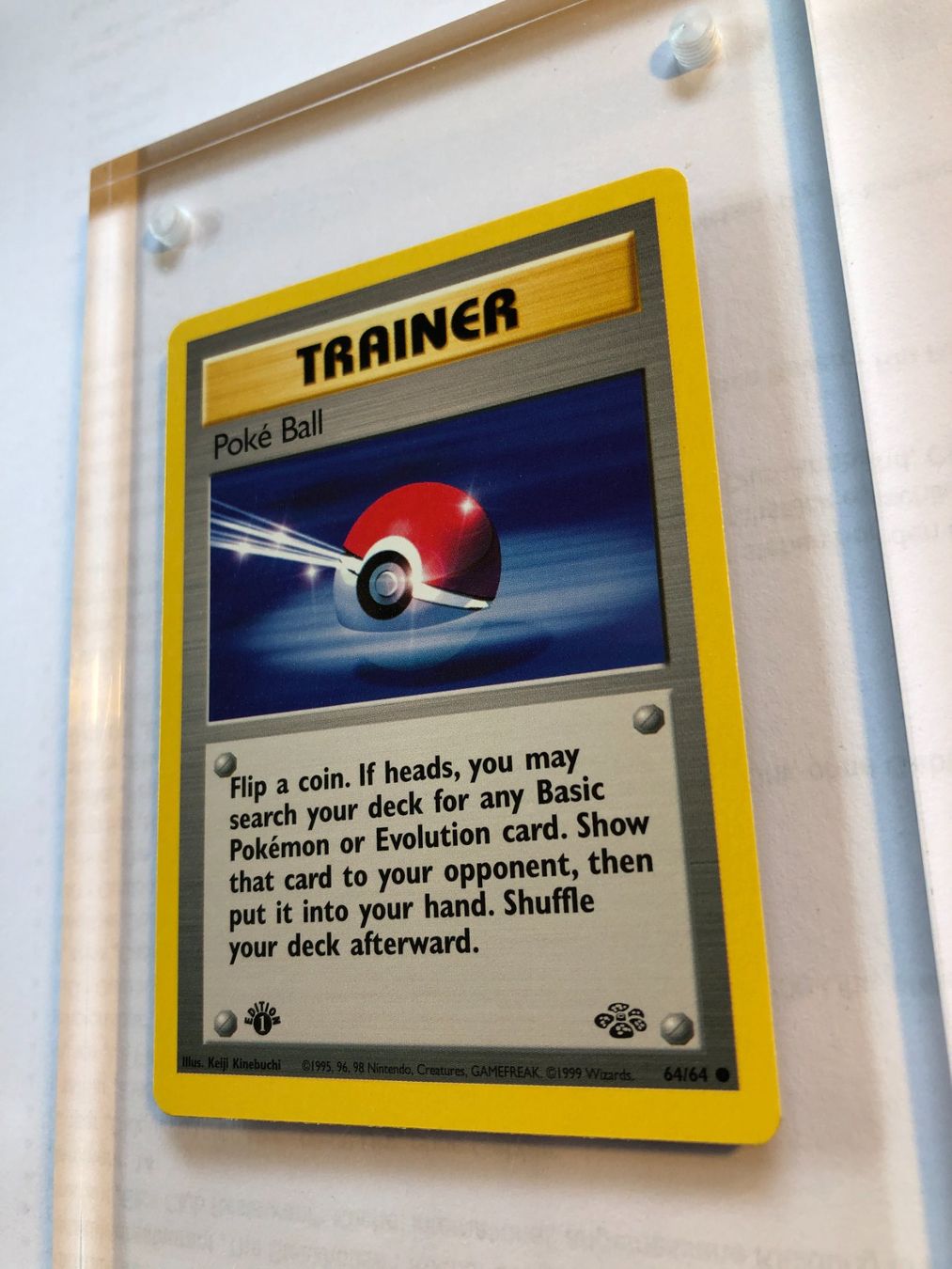 Carte collezionabili: Poké Ball 1st Jungle - MINT - ab 1.- – Usato da Giubiasco venduto da dan_pr8b 2