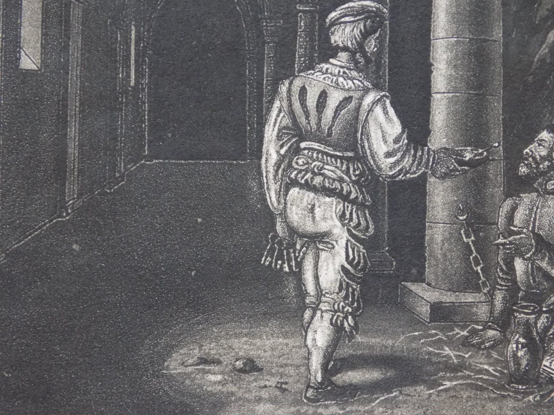 Incisioni: Bonnivard en Prison Château de Chillon – Usato da Risch venduto da Rischli15 6