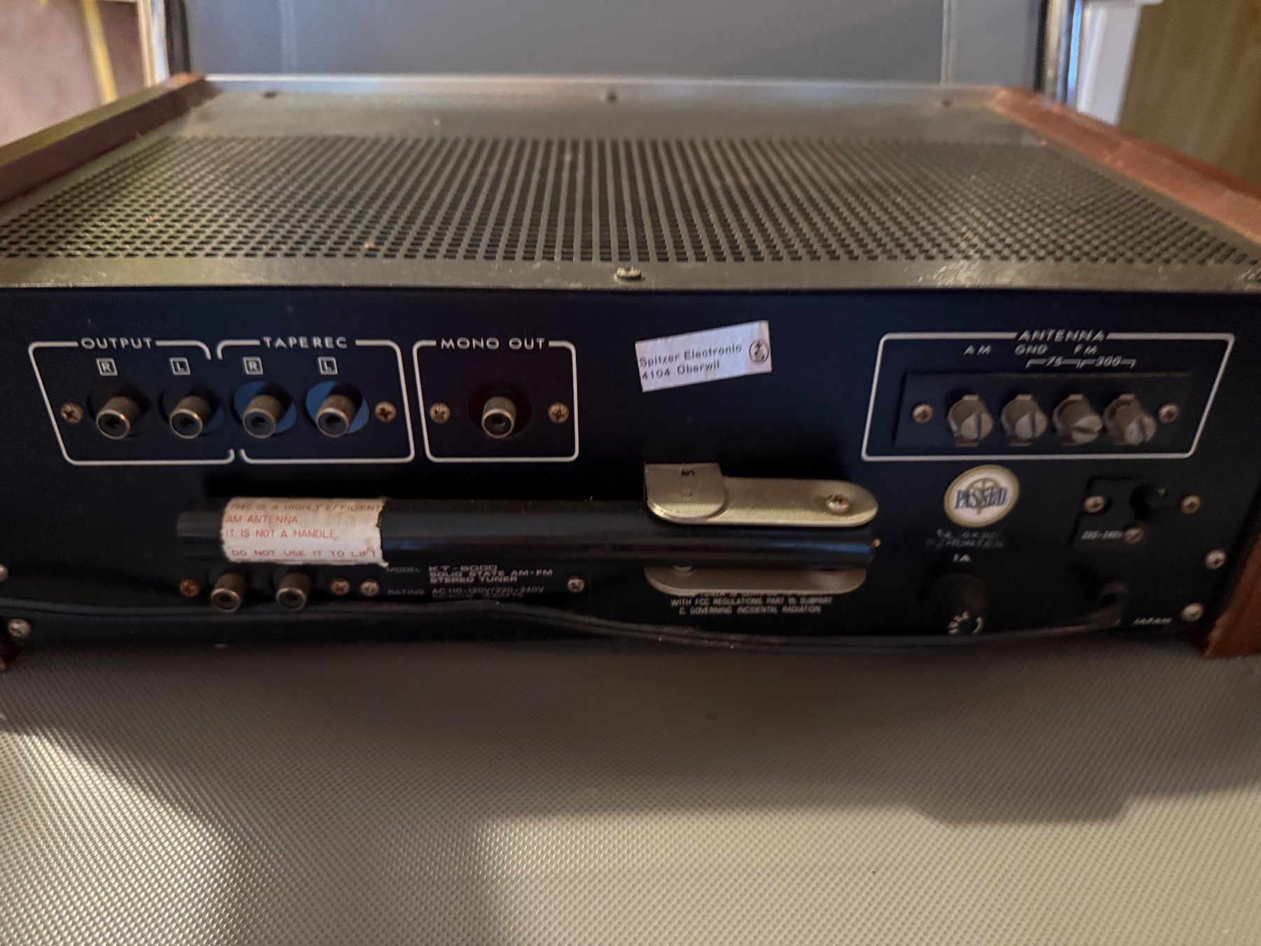 Kenwood Radio: Kenwood Solid State KT-5000 Tuner – Usato da Embrach venduto da Tom1717 4