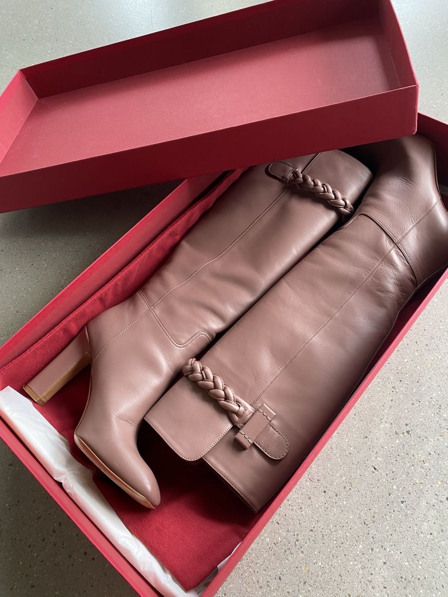 Valentino Damenschuhe: Lederstiefel von Valentio, Grösse 37.5 – Gebraucht aus Zürich von dudeli83 7
