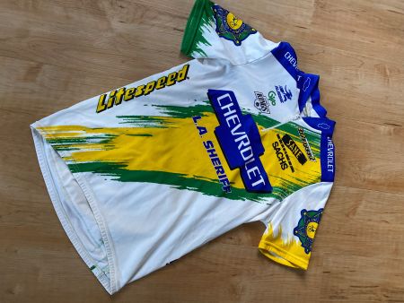 Seltenes velotrikot la sheriff chevrolet aussie 90er