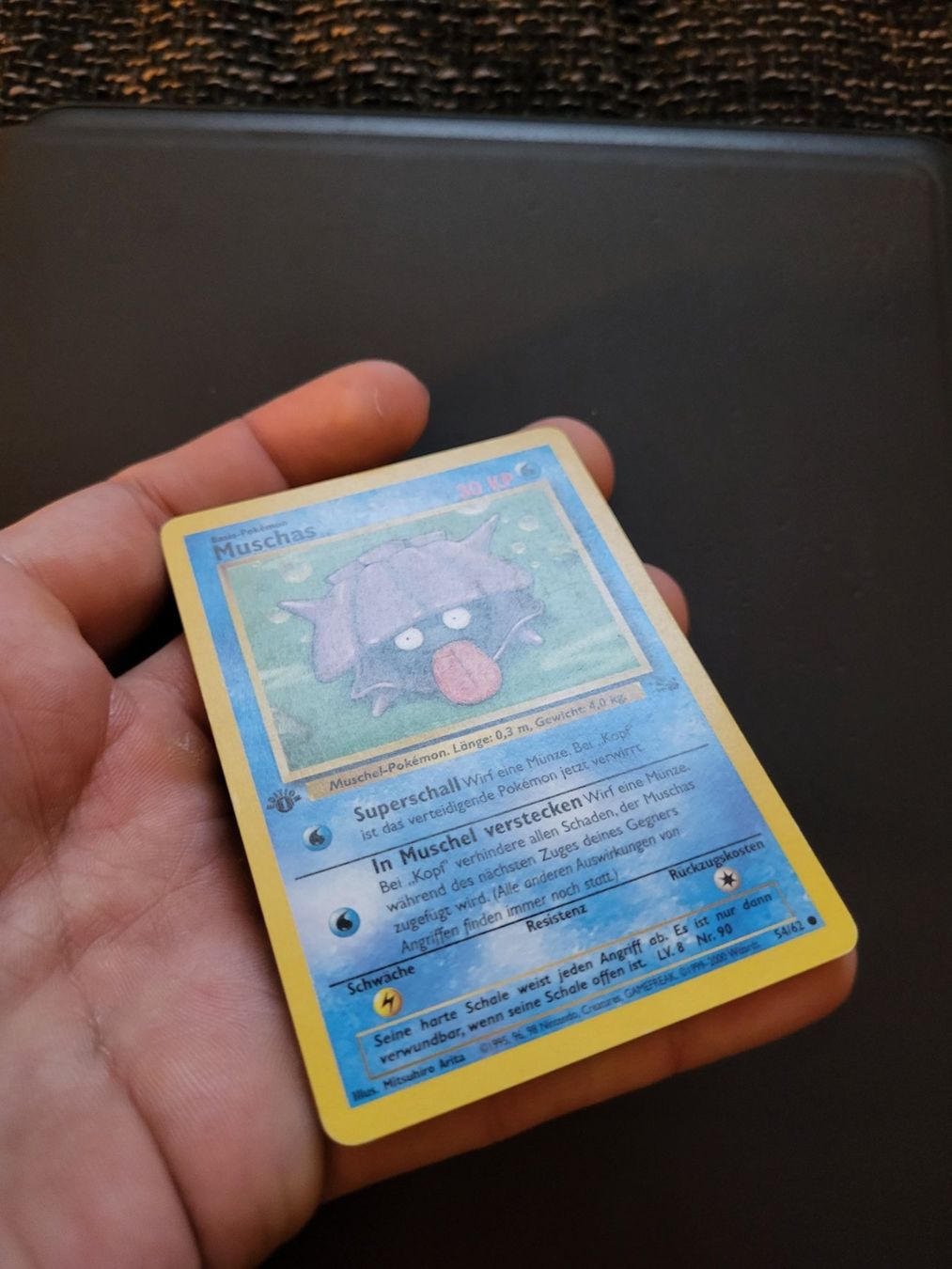 Pokémon Carte collezionabili: Pokemon 1. Edition Muschas – Usato da oberbuchsiten venduto da nat_8gwb 2