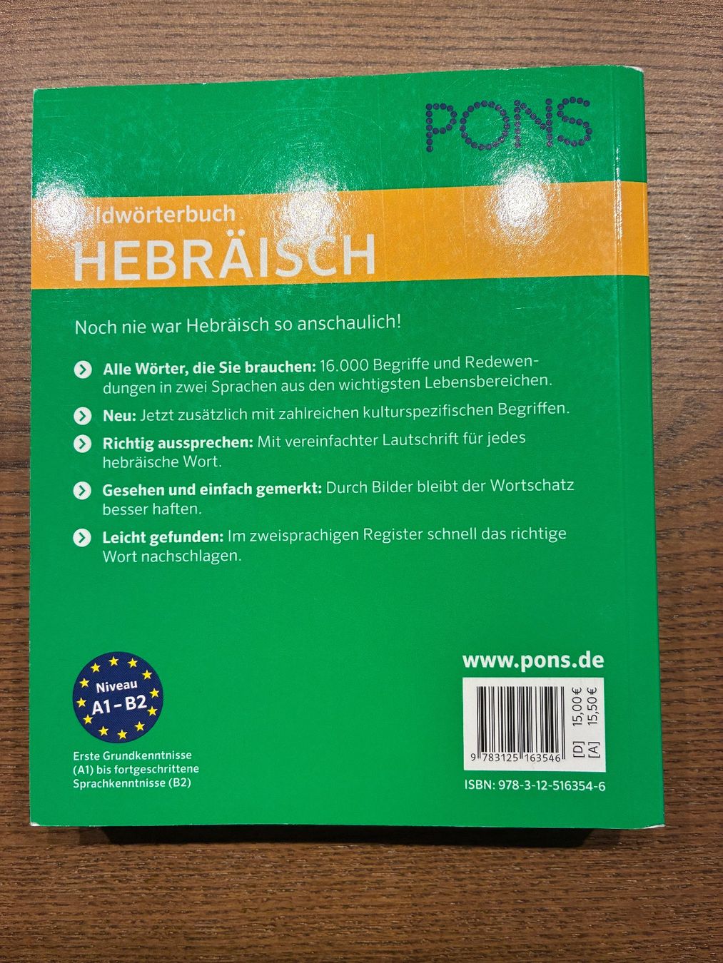 Bücher: Pons Hebräisch Bildwörterbuch – Gebraucht aus Uster von em_58td 1