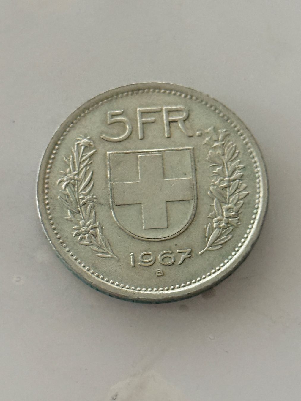 Toutes les monnaies: 5 Franken 1967  Silber – D'occasion à Wallisellen par SWISS_SILVER1 1