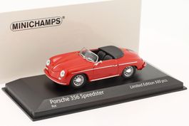 Porsche 356 A Speedster 1955-1959 rot    1:43 von Minichamps