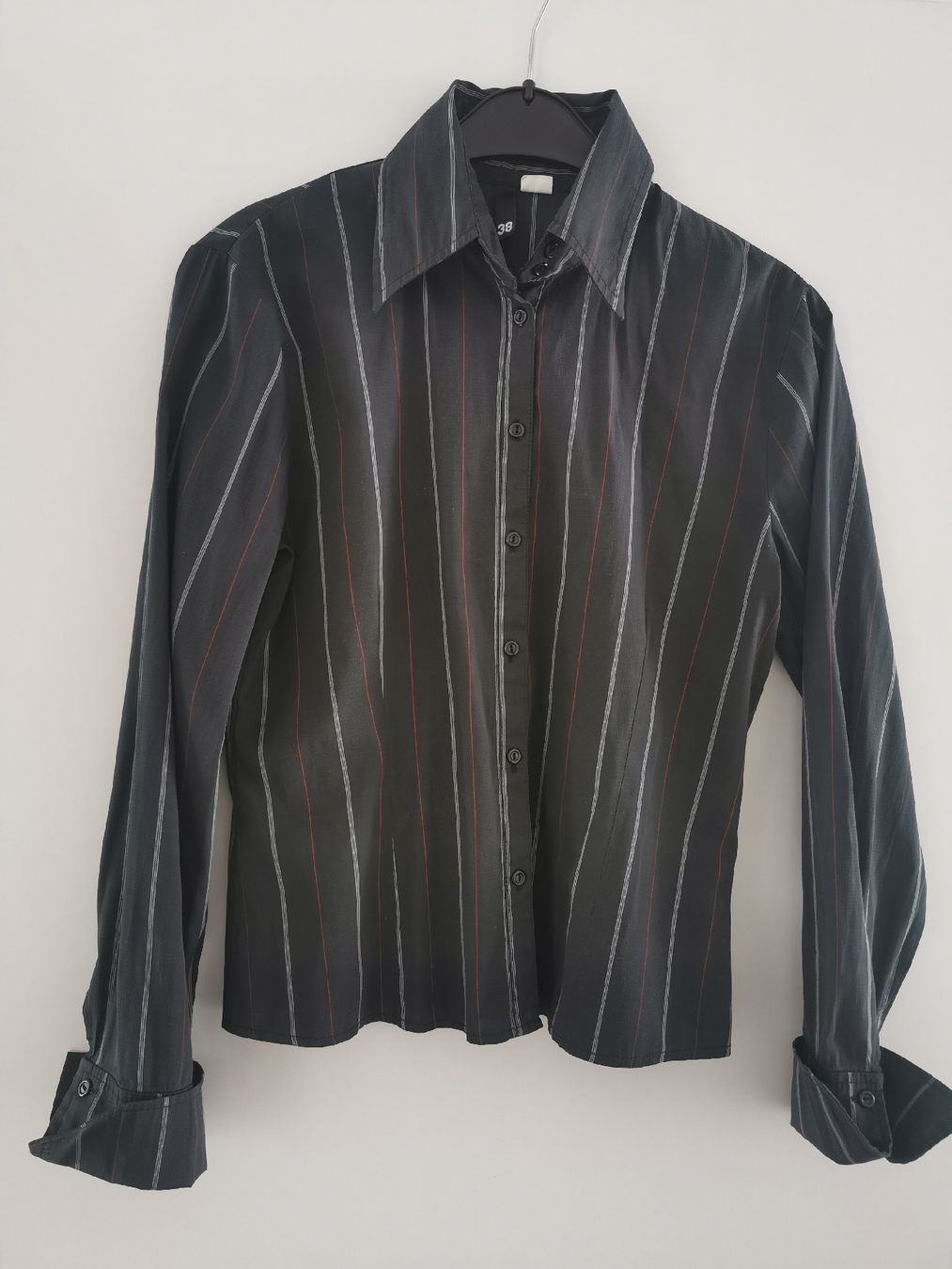 H&M Camicette: Streifen Bluse, Gr. 38 H&M tailliert  – Usato da Glattbrugg venduto da riseca