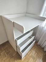 IKEA SMÅSTAD Wickeltisch mit 3 Schubladen  Weiss