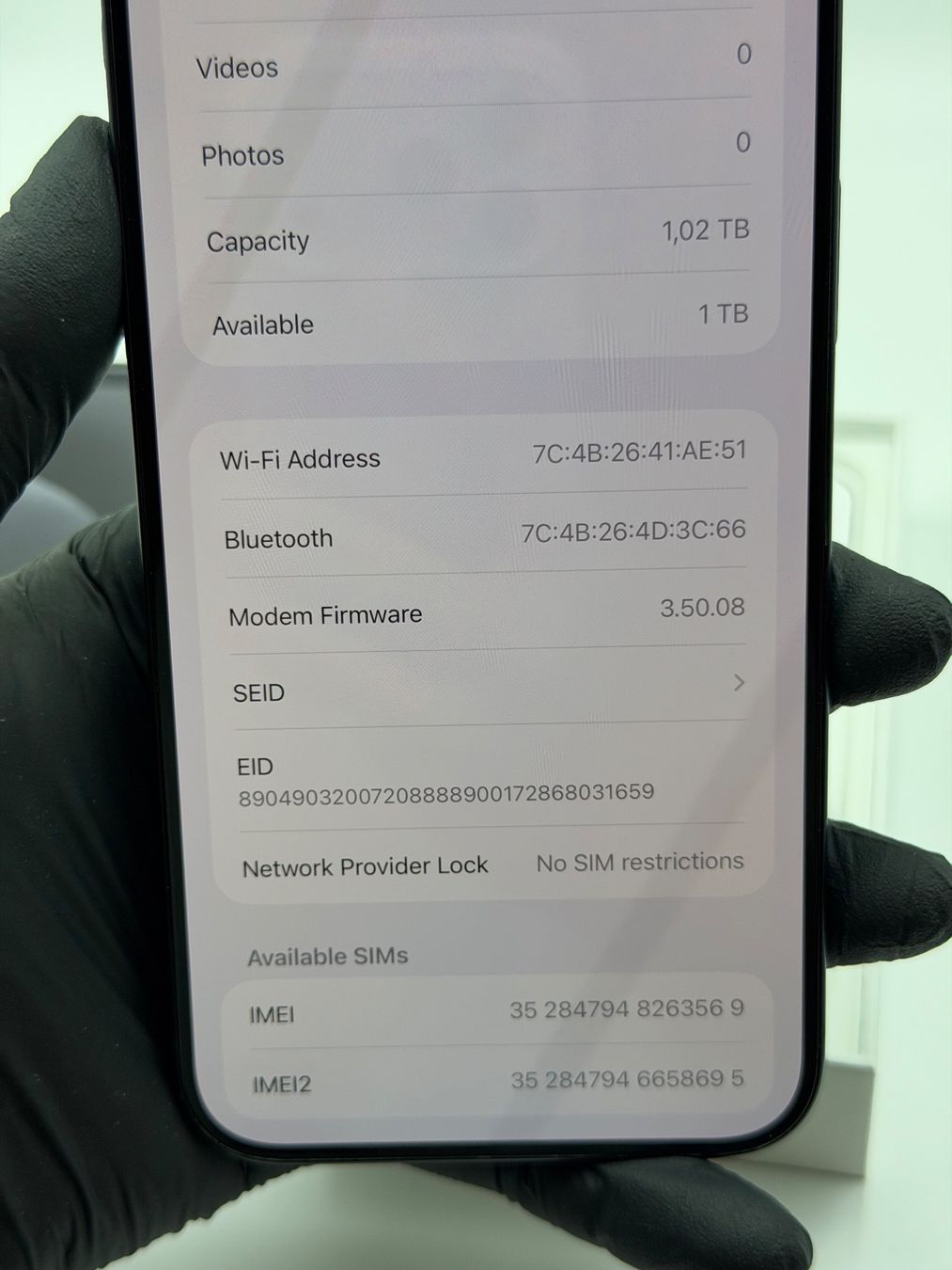 Apple Telefoni cellulari / Smartphones: Apple iPhone 15 Pro Max - 1TB | Wie neu – Usato da Campocologno venduto da ReplaceHub 8