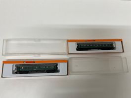 Arnold, 3311 und 3390 Personenwagen, mit Verpackung Top.