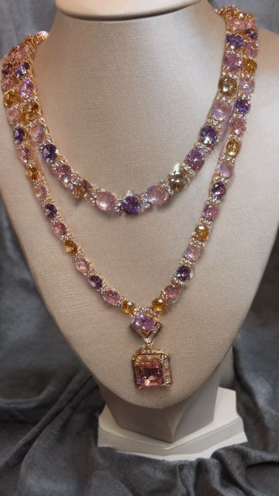 Catenine: Collier Lumière Impériale – Nuovo e nell'imballaggio originale da St-Maurice venduto da Sandrinette123 1