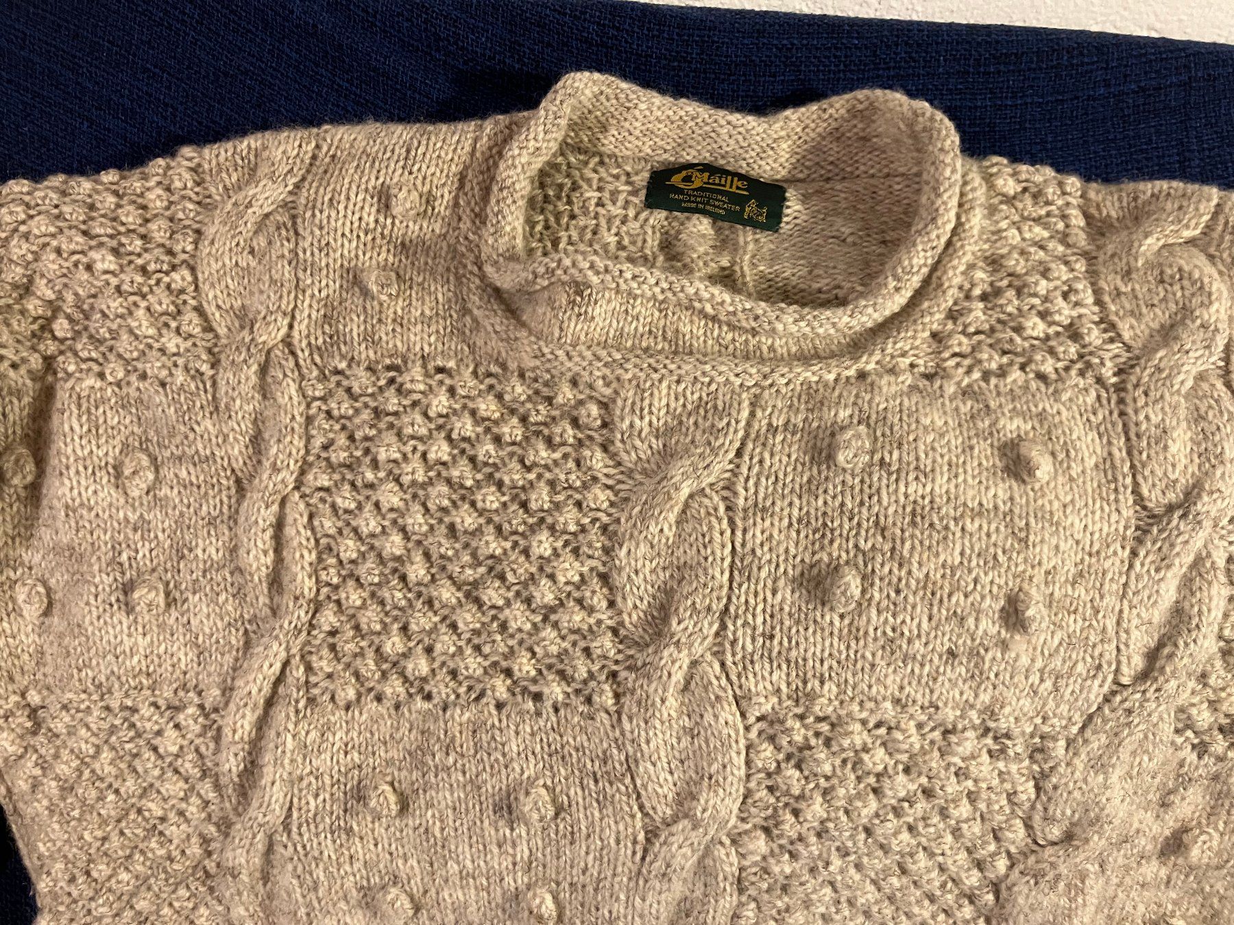 Maglioni & Felpe: Original O'Maille Irland Pullover beige Gr. L – Usato da Menziken venduto da phlox12 2