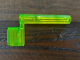 Neon Grüner Saitenwickler Gitarre, Top Zustand!