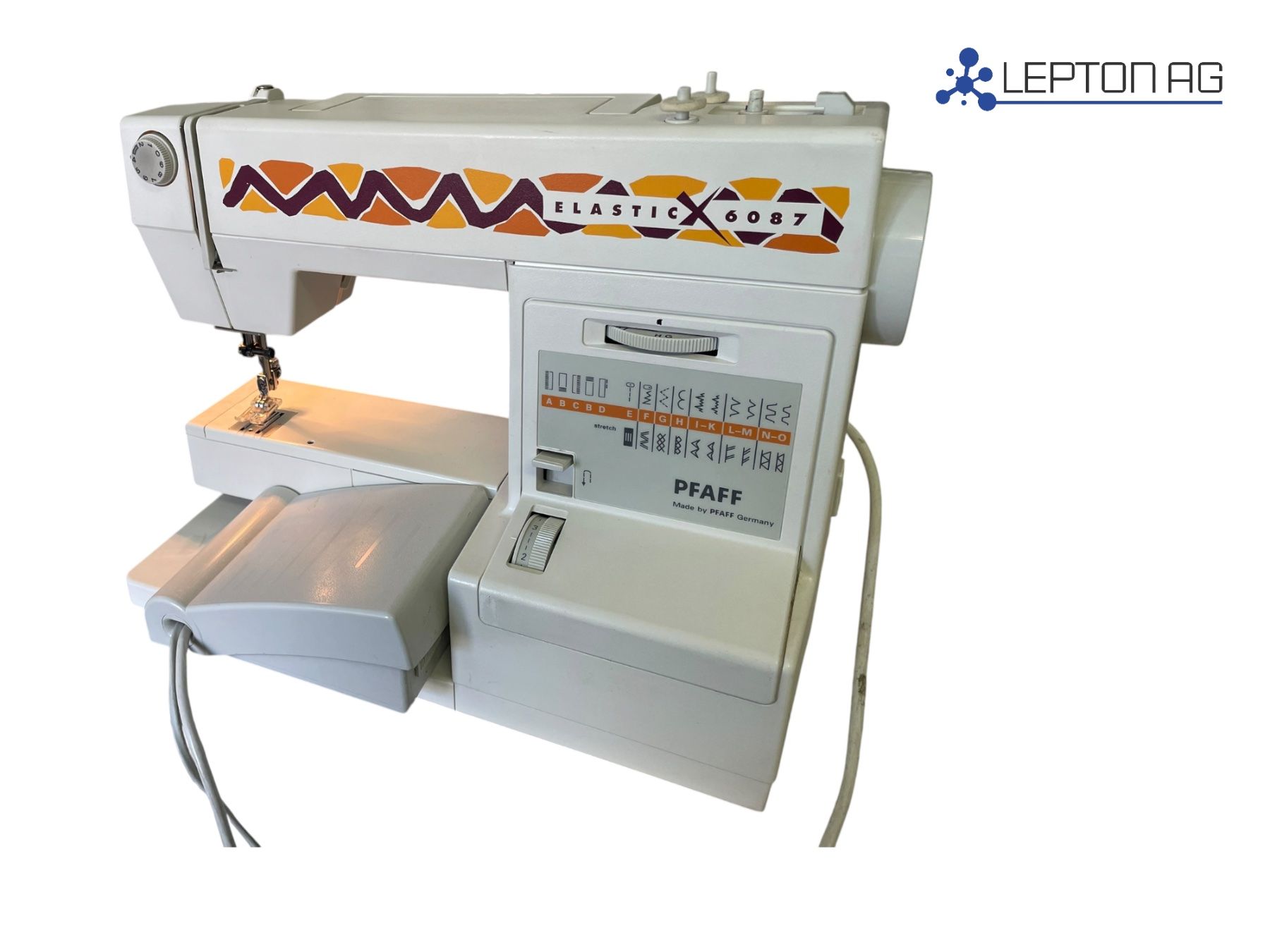 Pfaff Nähmaschinen: Pfaff Elastic 6087 Nähmaschine – Gebraucht aus Niederdorf von LeptonAG