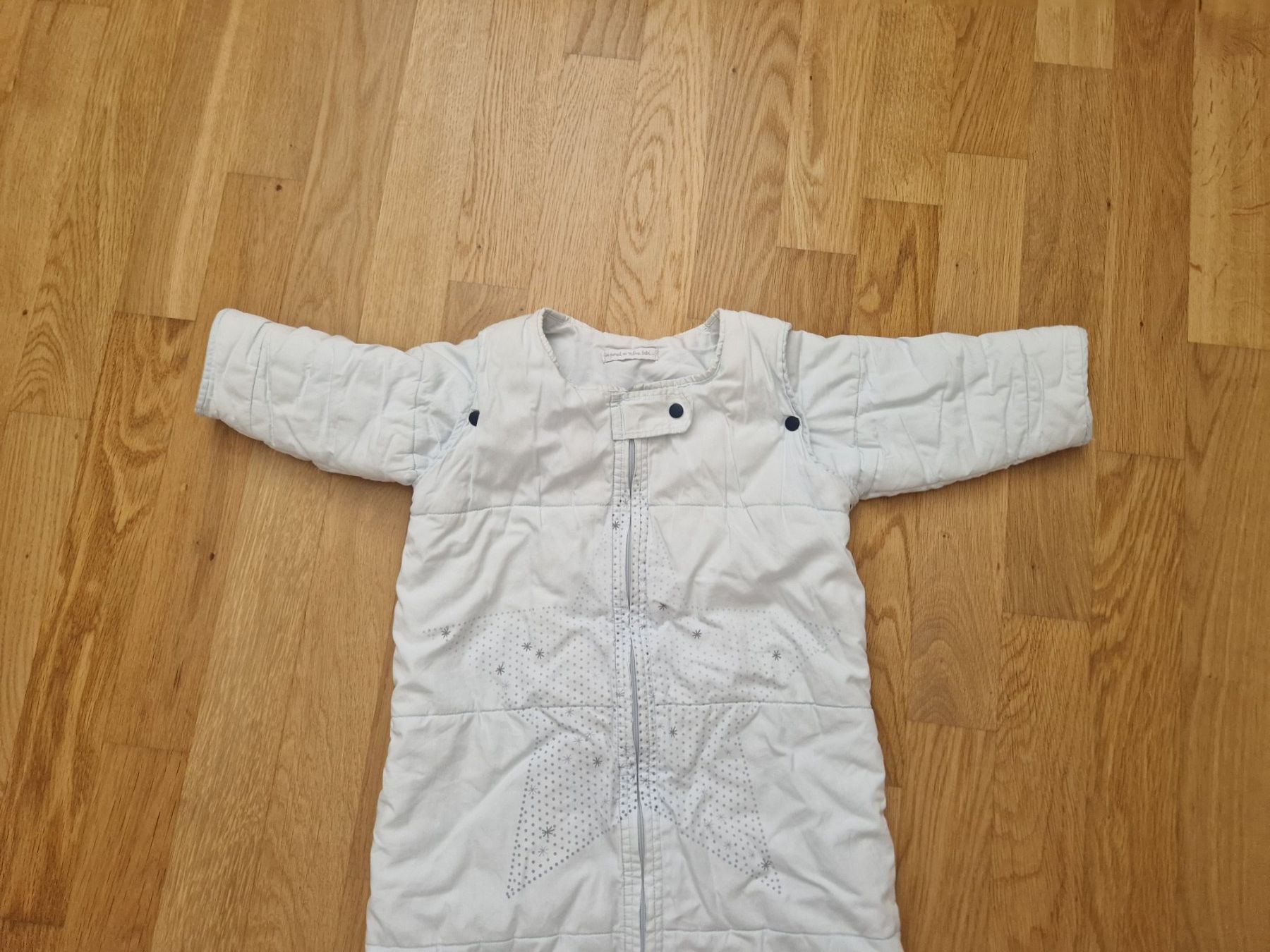 Sacchi a pelo: Winterschlafsack 110 cm/ abnehmbare Ärmeln/ hell blau – Usato da Dübendorf venduto da GrueneGurke 2