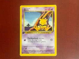 Pokemon Abra 1. Edition non holo Base Set