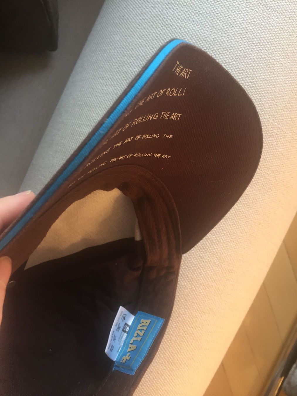 Hüte, Mützen & Caps: Casquette Rizla marron – Neu (gemäss Beschreibung) aus Küssnacht am Rigi von CALIFRASQUI 3