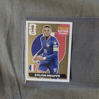 Kylian Mbappe Extra Sticker Gold - Panini