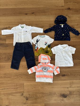 Kleiderpaket Gr.74-80 Sense Organics, Benetton, Carter’s